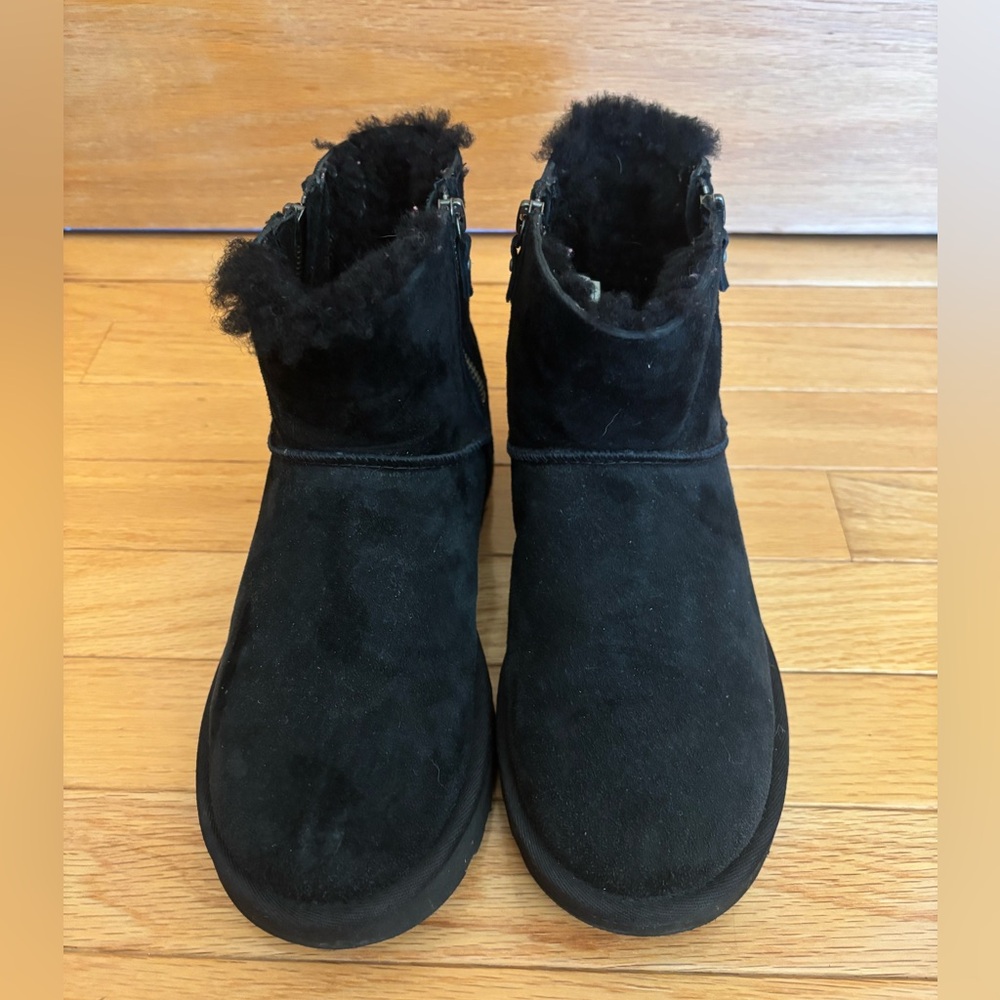 UGG Black Sheepskin Boots